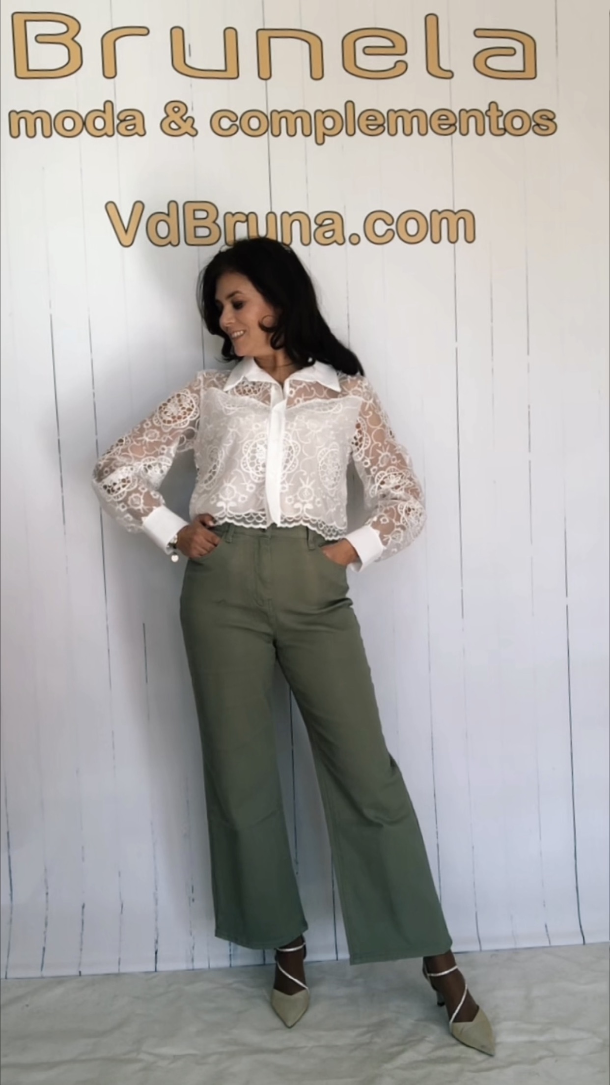 POF31111 Pantalón tejano Kaki