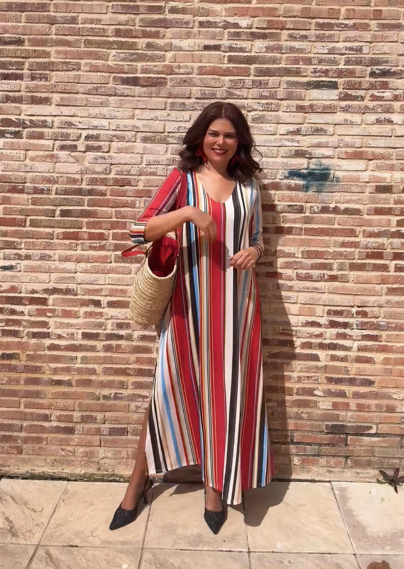 UN5459 Vestido Rayas